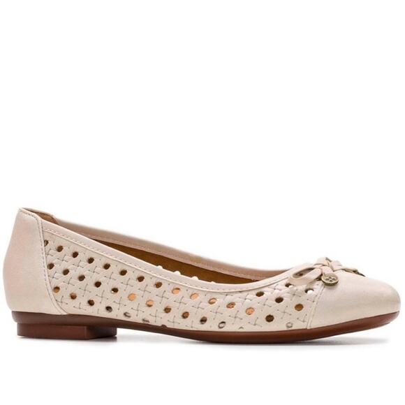 Patricia Nash Bettina Ballet Flats In Bone NIB - Picture 3 of 3